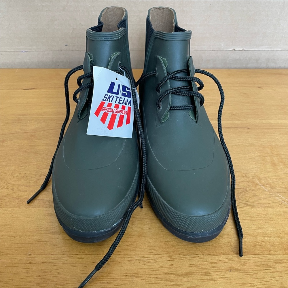 Khombu Rubber Ankle Boots